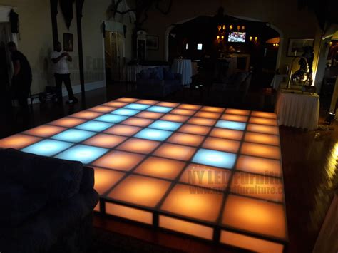 LED Dance Floor Rental for Holiday Party - Fort Lauderdale - FL