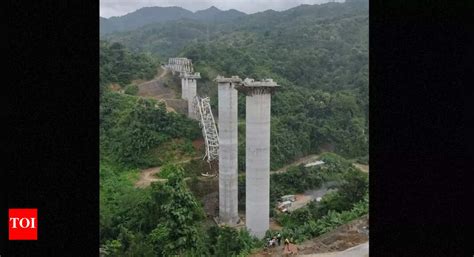 Mizoram Railway Bridge Accident: 17 killed after under-construction ...