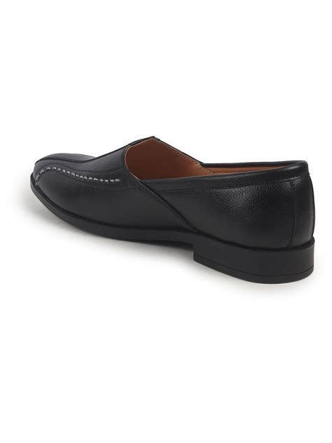 Shop Men's Black Traditional Slip On Ethnic Juttis & Mojaris