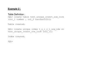 Image result for How to Detect Locks in Oracle Database