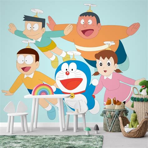Doraemon Wallpaper for Wall - Magicdecor®