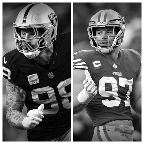 Maxx Crosby vs Nick Bosa Stats Comparison | Career Side by Side Records
