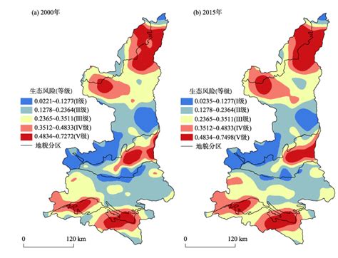 基于地貌分区的陕西省区域生态风险时空演变
