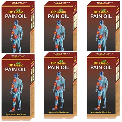 SJS DP GESIC PAIN RELIEF OIL FOR MEN WOMEN JOINT PAINS & MUSCLE ...