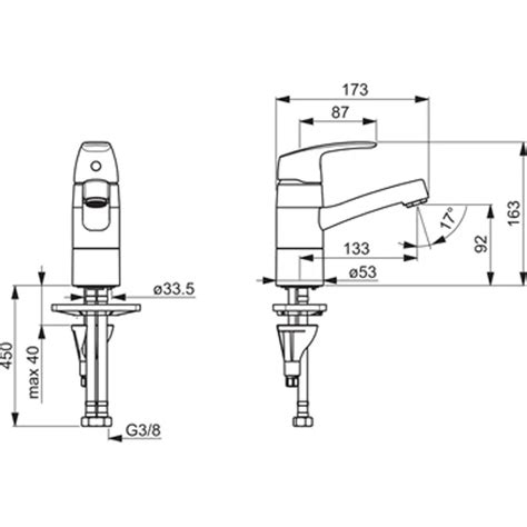 BIM objects - Free download! Oras Safira Single lever washbasin faucet ...