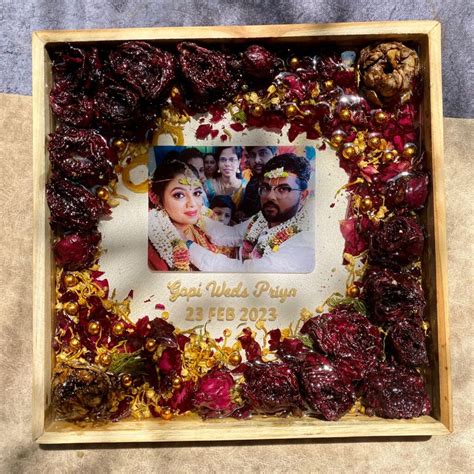 Resin Varmala Preservation - Wedding Garland Preservation - Jaimala ...