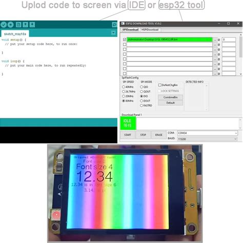DIYmalls 2.4 inch ESP32 TFT LCD Display with Capacitive Touch India | Ubuy