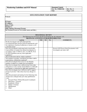 Fillable Online ahc-sharepoint uc Monitoring Guidelines and SOP Manual ...