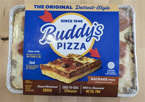 Buddy’s Frozen Detroit Style Sausage Pizza: Does It Live Up to the ...