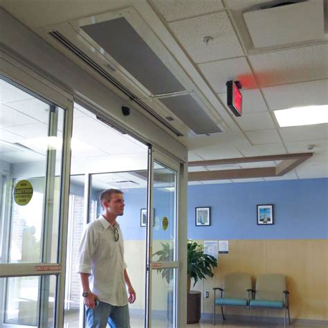Berner Architectural Recessed 12 Air Curtain | Curtains, Vestibule ...
