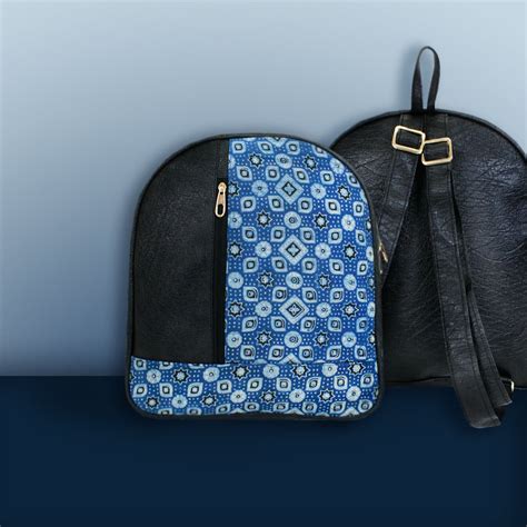 Block-Printed Backpack – Crafthues