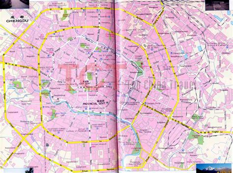 Chengdu Maps, Map of Chengdu China, Chengdu Tourist maps,Chengdu City Map