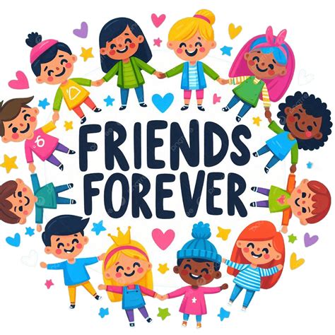 Friends Forever Clip Art Friendship Day Best, Together, Best Friends