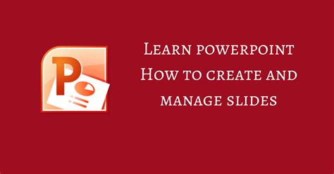 Image result for Create PowerPoint Slides Tutorial