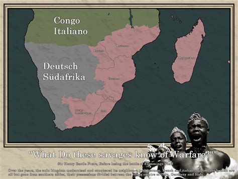 Ancient Zulu Map - capital of zulu kingdom