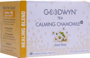 Goodwyn Stress Relief Tea Chamomile Herbal Infusion Tea Bags Box Price ...