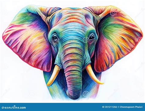 How To Draw A Elephant Face Step By Step