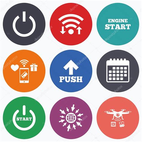 Image result for Engine Start Symbol