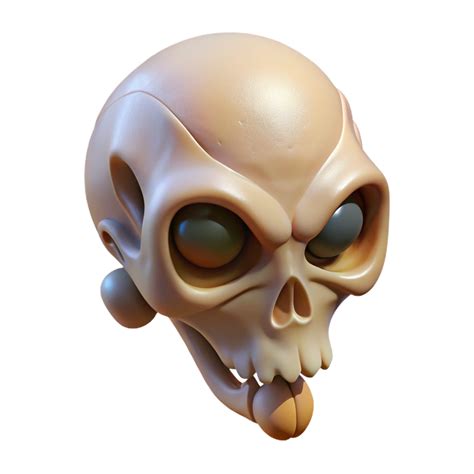 Image result for Alien Skull PNG