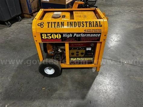 Titan Generators (216731 BT) | GovDeals