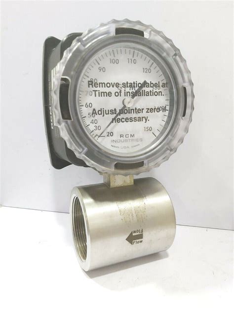 RCM 2-73-VUR-150-D RCM INDUSTRIES 273VUR150D FLOW METER – S N Marine