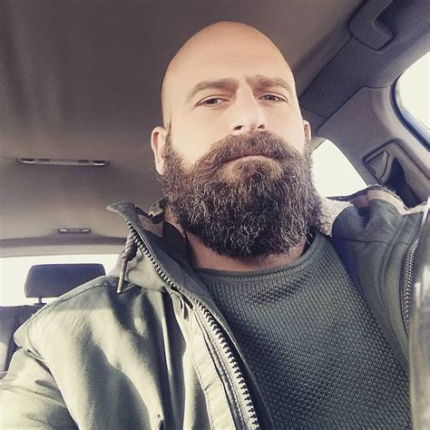 The Beard & The Beautiful -1055 Bald Men With Beards, Bald With Beard ...