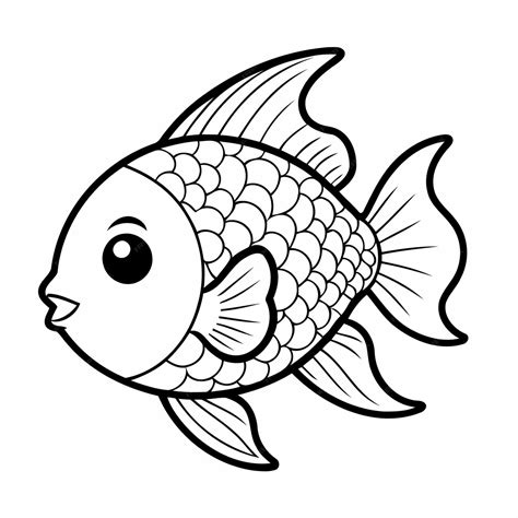 Image result for Simple Fish Drawing