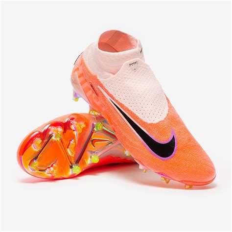 Nike Phantom GX Elite DF NU FG - Guava Ice/Black/Total Orange - Mens ...