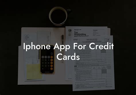 Iphone App For Credit Cards - Flik Eco