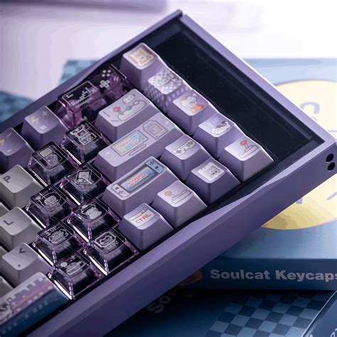 [SoulCat] Videogame Cat Keycaps – Neo Macro