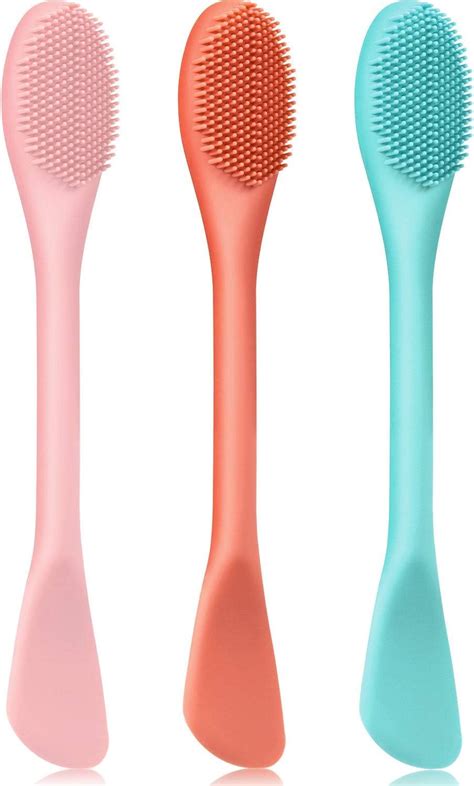 Jnkb Silicone Face Mask Applicator & Lip Cleansing Brush Made With ...