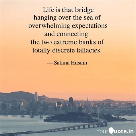 hanging over the sea of ... | Quotes & Writings by Sakina Husain ...