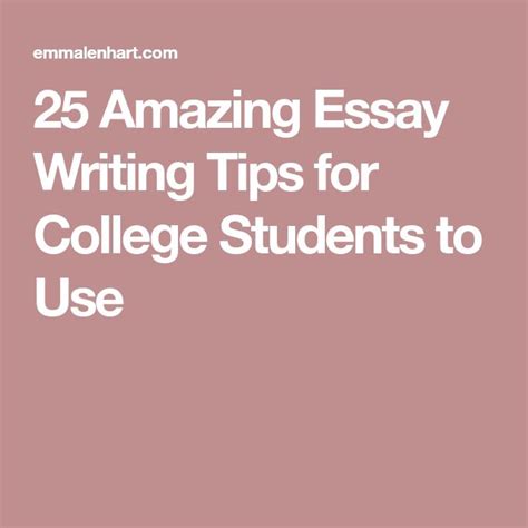 Image result for College Essay Writing Tips
