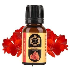 Rosenparque Geranium Essential Oil,Steam Distilled Essential Oil for ...