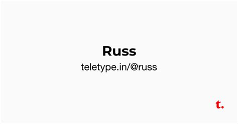 Russ — Teletype