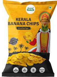 Beyond Snack Salt & Black Pepper Kerala Banana Chips(Packet) 125 g ...
