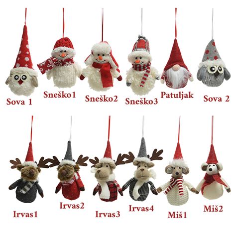 Novogodišnji ukras figura 14cm 611579 | Volim svoj dom