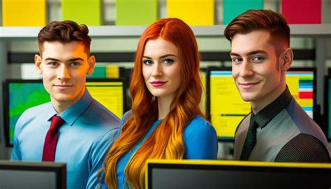 Image result for Three People at a Computer