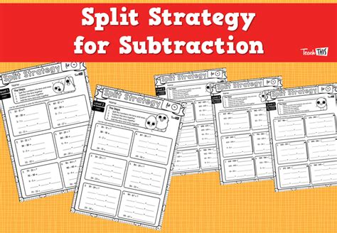 Image result for Split Strategy Addition and Subtraction