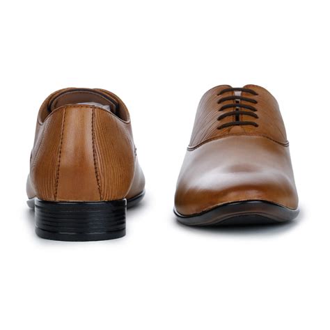Buy Fortune (Tan) Derby Shoes For Men FDY-109 By Liberty