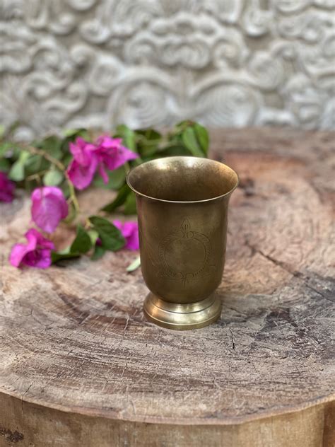 Vintage Brass Lassi Glass – Thesourceindia.net