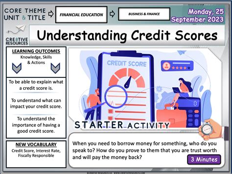 Cre8tive Resources - Understanding Credit Scores