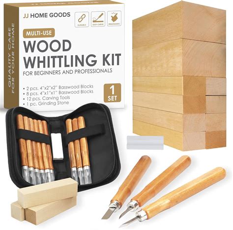 JJCARE JJ CARE Wood Carving Kit [12 SK2 Wood Carving Knives India | Ubuy