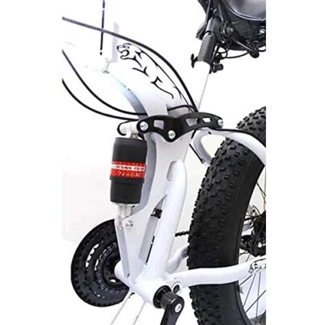 Shanti A1 Fat tyre Folding Bike Dual Suspension Unisex Bike with 26X4 ...