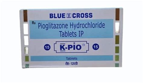 Pioglitazone Tablets - Pioglitazone Hydrochloride 15 Mg Tablet 100% ...