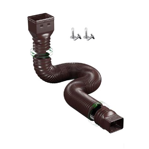 Buy TanHades Rain Gutter Downspout Extensions Flexible Drain Downspout ...