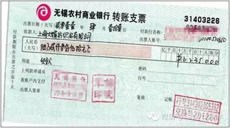 转账支票和承兑汇票的填写及注意事项_其他案例_中国贸易金融网
