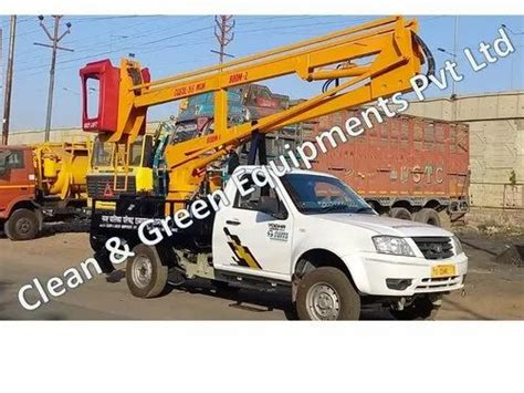 Sky Lift - 9 Mtr Working Height Sky Lift Mounted On Truck Chassis ...