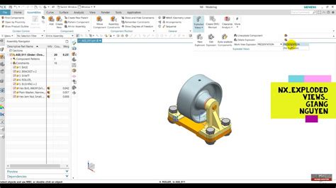 Image result for NX Exploded View Drawing