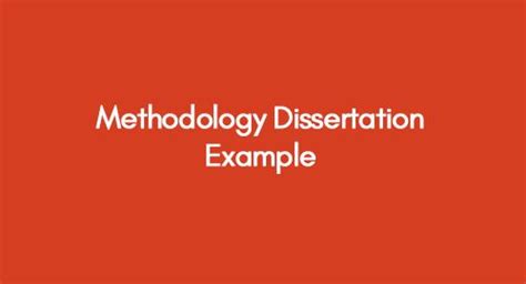Methodologie Dissertation Tips 的图像结果